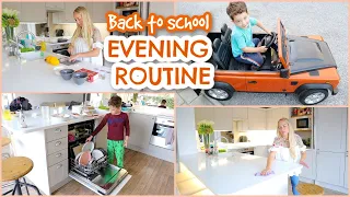 BACK TO SCHOOL EVENING ROUTINE with 3 KIDS  |  Emily Norris ad