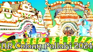 NR Colony Pallaki 2024 | Grand Pallaki Celebration | Tamate Beats | Tamate Dance @Templecrewww