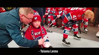 8-vuotiaan Topiaksen pelipäivä IFK:n kanssa