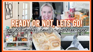 READY OR NOT, LETS GO! | PROJECT UPDATES, HAULS, + PREPARING FOR SUMMER BREAK