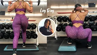 Leg Day Workout for da fam (Leeci Knight)