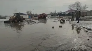 196 человек эвакуировали из-за паводков в Казахстане