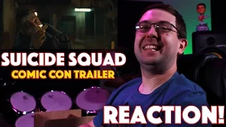 REACTION! Suicide Squad Final Comic-Con Trailer - DC Movie 2016