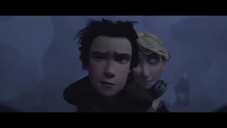 A dangerous ride to the dragons' nest!  Hiccup wins Astrid's heart