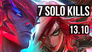 YONE vs KATA (MID) | 7 solo kills, Legendary, 11/2/2, 400+ games | KR Master | 13.10