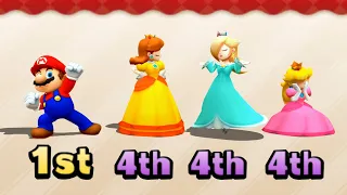 Mario Party The Top 100 - Mario Vs  Princesses (Hardest Difficulty)