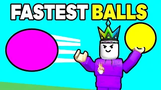 I Have FASTEST BALLs HIT On Roblox Blade Ball