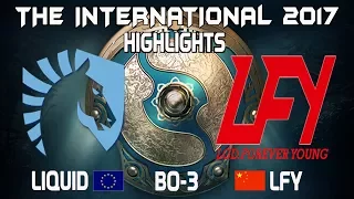 LIQUID vs LFY BO3 The International 2017 Highlights