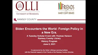 Tuesdays With a Scholar | Biden Encounters the World: Foreign Policy in a New Era, June 8