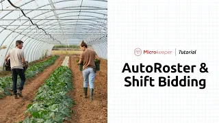 Microkeeper Tutorial : AutoRoster & Shift Bidding (Recorded Webinar)