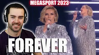 ''FOREVER'' Polina Gagarina Reaction (Megasport 2023)