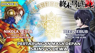 SAINS VS DEWA !!! ALUR SHUMATSU NO VALKYRIE - RONDE 8