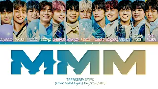 TREASURE(트레저) - Mmm (음) || Color Coded Lyrics Eng/Rom/Han