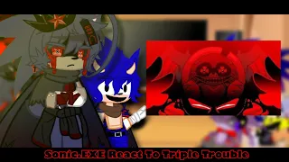 Sonic.EXE Group React To Triple Trouble | Hop-Hop