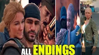 Days Gone ( Final Boss & All Endings ) No Commentary