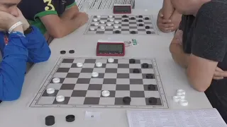 Shchukin - Domcev. World Cup Draughts-64 Bulgaria-2021