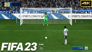 FIFA 23 | ARGENTINA vs. BRAZIL | Penalty Shootout | PS5 4K