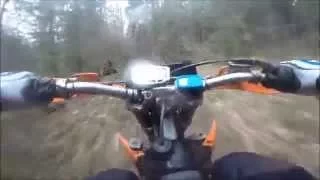 KTM 250sx and husaberg fe450 ride Nemencine Pabrade