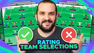 RATING FPL TEAM SELECTIONS | GAMEWEEK 1 | Fantasy Premier League Tips 2023/24