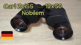 Бінокль Carl ZeiSS Nobilem 12x50 B (огляд чистка ремонт) Binoculars | Fernglas | бинокль