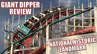 Giant Dipper Review (Updated), Belmont Park Wood Coaster | Nearly 100 Years Old and it Feels It!