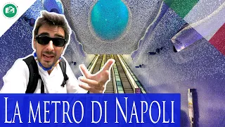 NAPOLI - la METROPOLITANA PIU' BELLA D'EUROPA