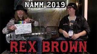 Rex Brown at NAMM 2019