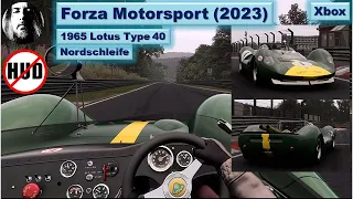 Forza Motorsport - Nordschleife - 1965 Lotus Type 40 - Ohne HUD - Cockpit View - Xbox Series X