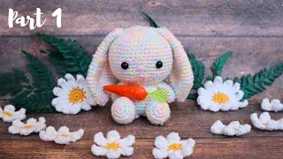 (RECREATE) BUNNY | PART 1 | LEGS, ARMS, EARS & TAIL | HOW TO CROCHET | AMIGURUMI TUTORIAL