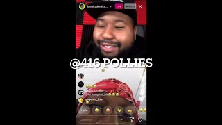 Sick ppl goes live with DJ AKADEMIKS | Sick said Top5 not a gangster & said he beat 3 murder cases