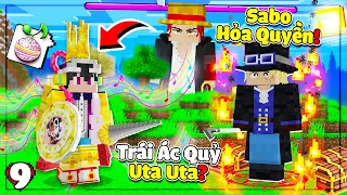 MINECRAFT ONE PIECE * TẬP 9 | LỘC ĂN TRÁI ÁC QUỶ CỦA UTA CON GÁI SHANKS TÓC ĐỎ VÀ THÁCH ĐẤU VỚI SABO