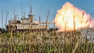 U.S. Army Tank Training At Fort Stewart, GA • M1A2 Abrams