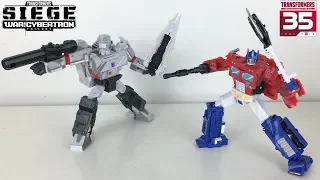 Transformers 35 Anniversary Classic Animation Optimus Prime & Megatron Review