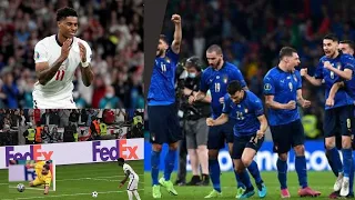 penalty shootout euro 2020 England vs Italy Final Game