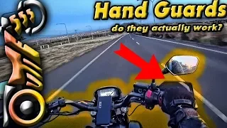 Test Ride Cheap Motorcycle Hand Guards