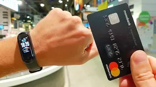 НОВЫЕ ФИШКИ Xiaomi Mi Band - ОПЛАТА В СУПЕРМАРКЕТЕ