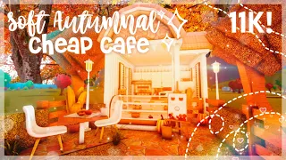 No Gamepass Soft Autumnal Cheap Cafe - Build and Tour - iTapixca Builds