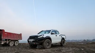 Обзор на подготовленный пикап Isuzu D-max Irbis в Узбекистане