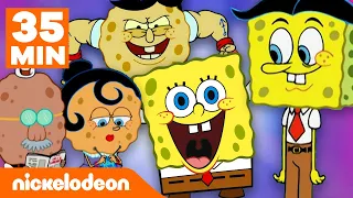 SpongeBob | SpongeBobs familiemarathon in 35 minuten! | Nickelodeon Nederlands