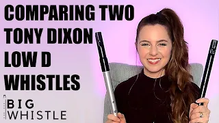 Comparing 2 Tony Dixon Low D Whistles - ALUMINIUM VS PVC REVIEW