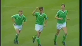 1990 Northern Ireland v Uruguay