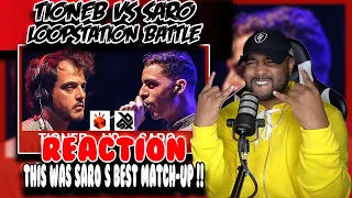 TIONEB vs SARO ( Grand Beatbox LOOPSTATION Battle 2017 FINAL ) | Reaction