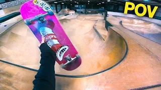 Empty Skatepark All to OURSELVES! - GoPro POV