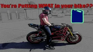 The Oil Change Your Bike NEEDS | ZX6-R Rotella Oil Change