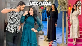 AREEB & BHAI KI TREAT PY LARAI 😂 | Eid Dresses Ka Shoot Hogya ♥️