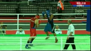 Semi-Final - Session 1 - Men's Heavy (91kg) 1 - AIBA European Confederations Championships