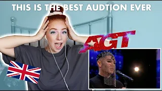 Sheldon Riley Billie Eilish Cover - America's Got Talent 2020 BRITISH girl react | Abi Reacts