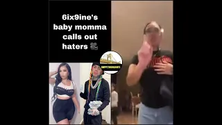 6ix9ine’s Baby Momma Calls Out Haters 🎥