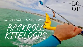 Backroll KiteLoops | Langebaan/Cape Town South Africa | F-One Bandit Kiteboarding Big Air