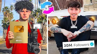 Switching Lives With VIRAL Rapper For 24 HOURS!